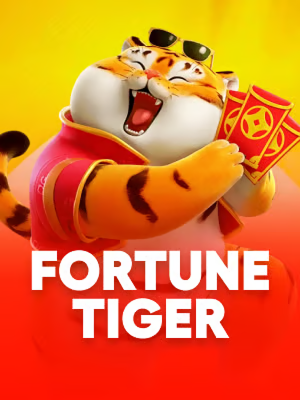 capa do jogo fortune tiger da rico333 com tigre dourado estilo cassino